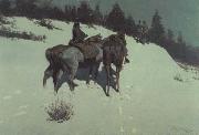 Frederic Remington A Recon-naisance (mk43) Spain oil painting artist